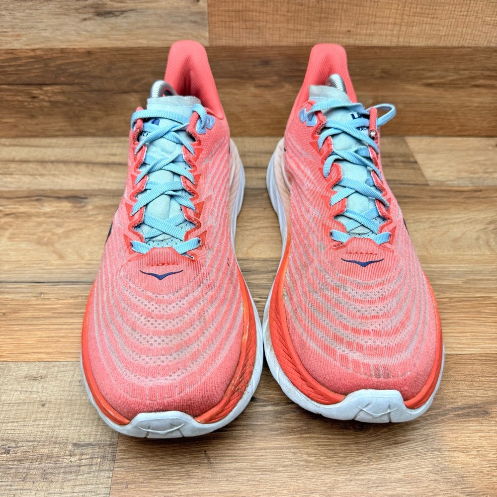 Hoka One One Mach 5 Women's Size 9B  Running Shoes Peach Parfait - Picture 3 of 9